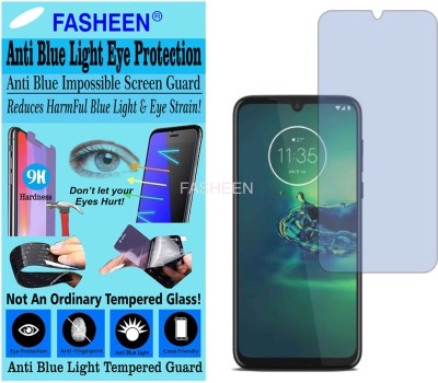 Fasheen Tempered Glass Guard for MOTOROLA G8 PLUS (Impossible UV AntiBlue Light)(Pack of 1)