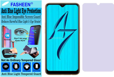 Fasheen Tempered Glass Guard for OPPO CPH1901 (A7) (Impossible UV AntiBlue Light)(Pack of 1)