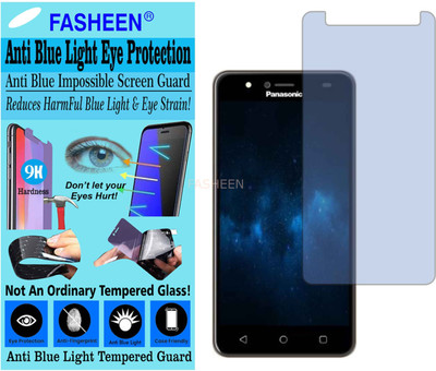 Fasheen Tempered Glass Guard for PANASONIC P90 (Impossible UV AntiBlue Light)(Pack of 1)