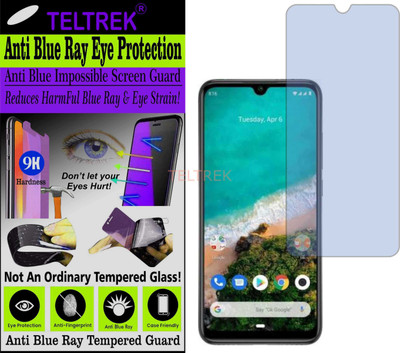 TELTREK Tempered Glass Guard for MI A3 (Impossible UV AntiBlue Light)(Pack of 1)