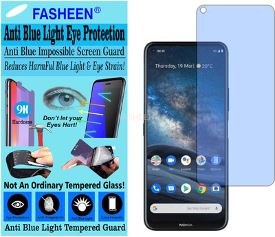Fasheen Tempered Glass Guard for NOKIA 8.3 5G (Impossible UV AntiBlue Light)(Pack of 1)