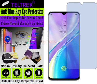 TELTREK Tempered Glass Guard for RMX1921 (REALME XT) (Impossible UV AntiBlue Light)(Pack of 1)