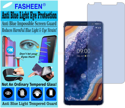 Fasheen Tempered Glass Guard for NOKIA TA-1087 (NOKIA 9 PUREVIEW) (Impossible UV AntiBlue Light)(Pack of 1)
