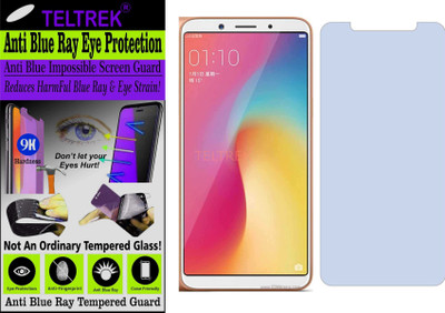 TELTREK Tempered Glass Guard for OPPO F5 PLUS (Impossible UV AntiBlue Light)(Pack of 1)