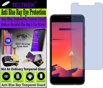 TELTREK Tempered Glass Guard for PANASONIC ELUGA I5 (Impossible UV AntiBlue Light)(Pack of 1)
