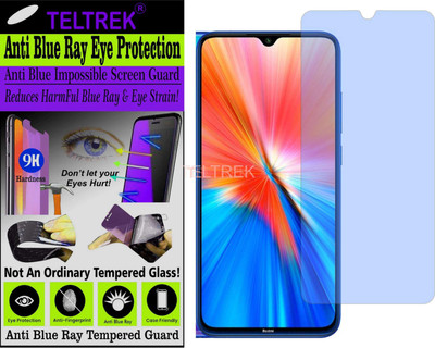 TELTREK Tempered Glass Guard for MI NOTE 8 2021 (Impossible UV AntiBlue Light)(Pack of 1)