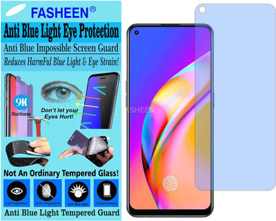 Fasheen Tempered Glass Guard for OPPO CPH 2213 (Impossible UV AntiBlue Light)(Pack of 1)