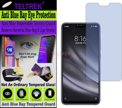 TELTREK Tempered Glass Guard for XIAOMI MI 8 YOUTH (Impossible UV AntiBlue Light)(Pack of 1)