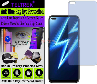 TELTREK Tempered Glass Guard for OPPO RMX 2061(REALME 6 PRO) (Impossible UV AntiBlue Light)(Pack of 1)