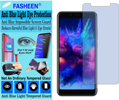 Fasheen Tempered Glass Guard for PANASONIC P110 (Impossible UV AntiBlue Light)(Pack of 1)