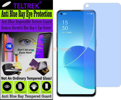 TELTREK Tempered Glass Guard for OPPO CPH2251 (Impossible UV AntiBlue Light)(Pack of 1)