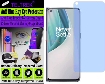 TELTREK Tempered Glass Guard for ONEPLUS N10 5G (Impossible UV AntiBlue)(Pack of 1)