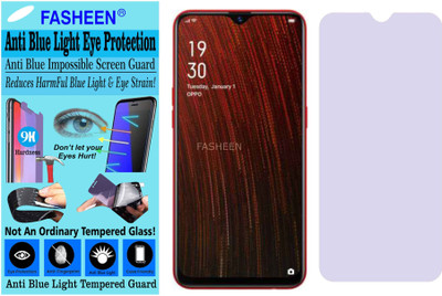 Fasheen Tempered Glass Guard for OPPO A5 S (Impossible UV AntiBlue Light)(Pack of 1)