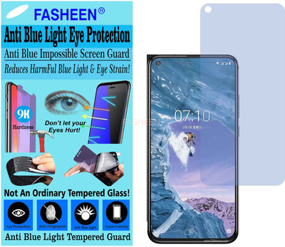 Fasheen Tempered Glass Guard for NOKIA X71 (Impossible UV AntiBlue Light)(Pack of 1)