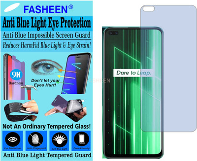 Fasheen Tempered Glass Guard for REALME X50 5G MASTER EDITION (Impossible UV AntiBlue Light)(Pack of 1)