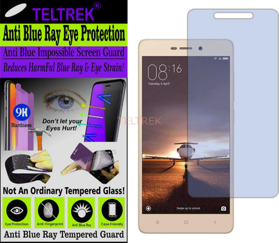TELTREK Tempered Glass Guard for XIAOMI MI 3S (Impossible UV AntiBlue Light)(Pack of 1)