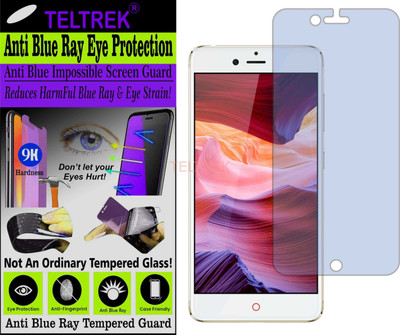 TELTREK Tempered Glass Guard for NUBIA Z11 MINI S (Impossible UV AntiBlue Light)(Pack of 1)
