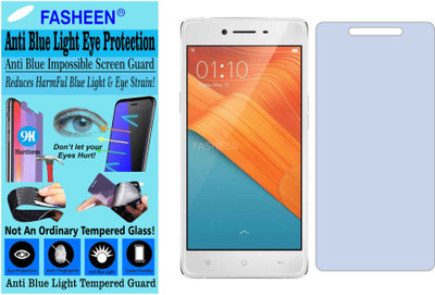 Fasheen Tempered Glass Guard for OPPO R7 LITE (Impossible UV AntiBlue Light)(Pack of 1)