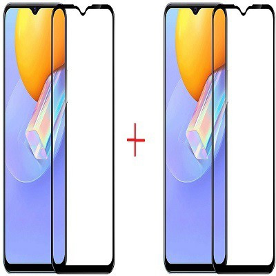 NIMMIKA ENTERPRISES Tempered Glass Guard for vivo y51a(Pack of 2)