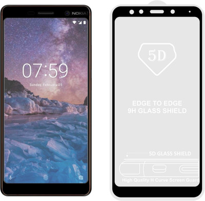 CASE CREATION Tempered Glass Guard for Nokia 7+ 2018 6.0-inch(Pack of 1)