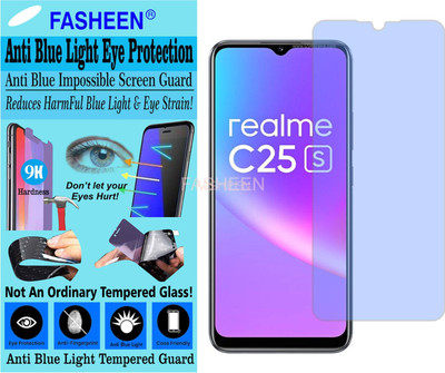Fasheen Tempered Glass Guard for REALME RMX3197 (Impossible UV AntiBlue Light)(Pack of 1)