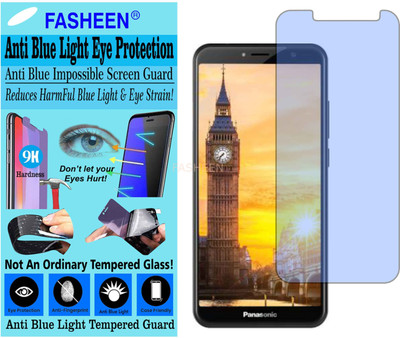 Fasheen Tempered Glass Guard for PANASONIC ELUGA RAY 550 (Impossible UV AntiBlue Light)(Pack of 1)