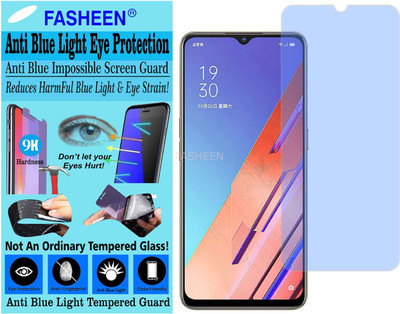 Fasheen Tempered Glass Guard for OPPO RENO3 YOUTH (Impossible UV AntiBlue Light)(Pack of 1)