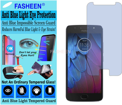 Fasheen Tempered Glass Guard for MOTOROLA MOTO G5 S (Impossible UV AntiBlue Light)(Pack of 1)