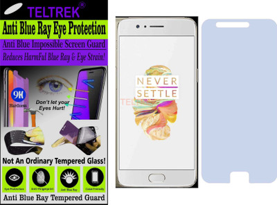 TELTREK Tempered Glass Guard for ONEPLUS 5 (Impossible UV AntiBlue Light)(Pack of 1)