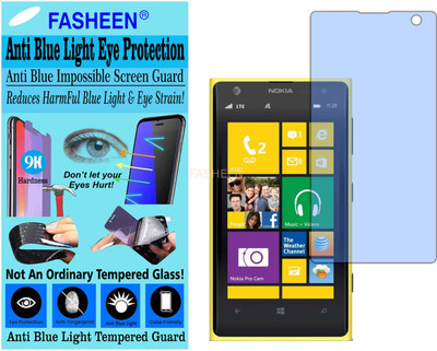 Fasheen Tempered Glass Guard for NOKIA LUMIA 1020 (Impossible UV AntiBlue Light)(Pack of 1)