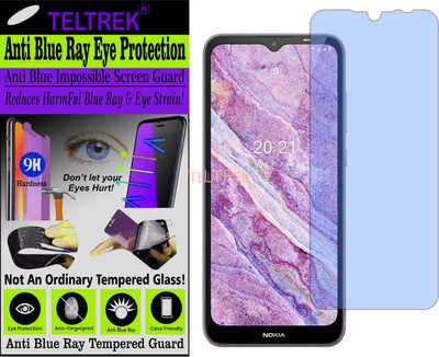 TELTREK Tempered Glass Guard for NOKIA C10 (Impossible UV AntiBlue Light)(Pack of 1)