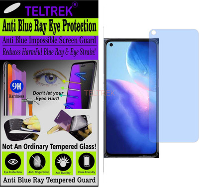 TELTREK Tempered Glass Guard for OPPO RENO 5 5G PEGM00 (Impossible UV AntiBlue Light)(Pack of 1)