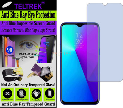 TELTREK Tempered Glass Guard for REALME 3 I (Impossible UV AntiBlue Light)(Pack of 1)