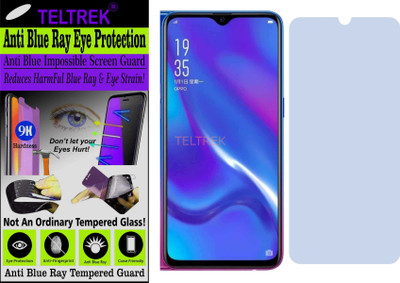 TELTREK Tempered Glass Guard for OPPO AX7 PRO (Impossible UV AntiBlue Light)(Pack of 1)