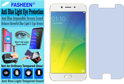 Fasheen Tempered Glass Guard for OPPO R9S (Impossible UV AntiBlue Light)(Pack of 1)