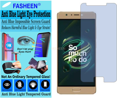 Fasheen Tempered Glass Guard for PANASONIC ELUGA RAY 700 (Impossible UV AntiBlue Light)(Pack of 1)