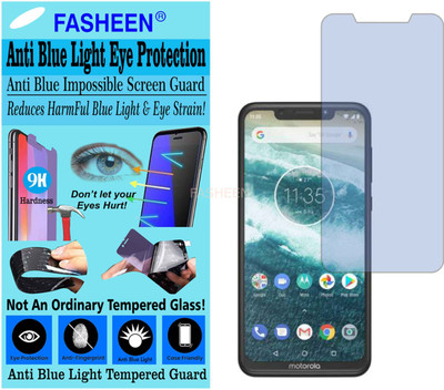 Fasheen Tempered Glass Guard for MOTOROLA MOTO ONE POWER (Impossible UV AntiBlue Light)(Pack of 1)