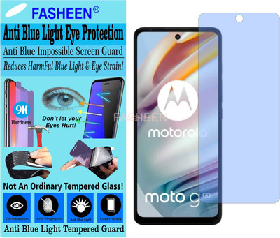Fasheen Tempered Glass Guard for MOTO G40 FUSION (Impossible UV AntiBlue Light)(Pack of 1)