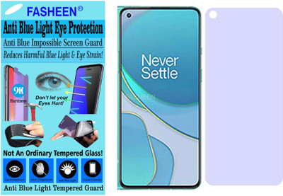 Fasheen Tempered Glass Guard for ONEPLUS 8T (Impossible UV AntiBlue Light)(Pack of 1)