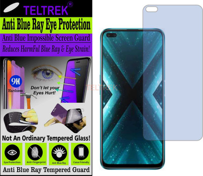 TELTREK Tempered Glass Guard for REALME X3 SUPER ZOOM (Impossible UV AntiBlue Light)(Pack of 1)