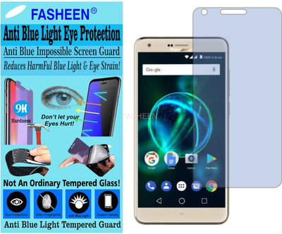 Fasheen Tempered Glass Guard for PANASONIC P55 MAX (Impossible UV AntiBlue Light)(Pack of 1)