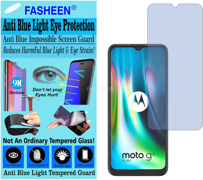 Fasheen Tempered Glass Guard for MOTOROLA MOTO G9 PLAY (Impossible UV AntiBlue Light)(Pack of 1)