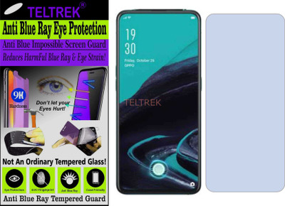 TELTREK Tempered Glass Guard for OPPO RENO2 (Impossible UV AntiBlue Light)(Pack of 1)