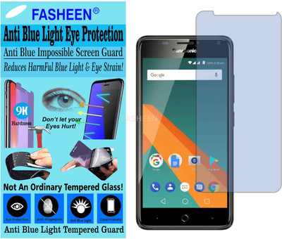 Fasheen Tempered Glass Guard for PANASONIC P9 (Impossible UV AntiBlue Light)(Pack of 1)