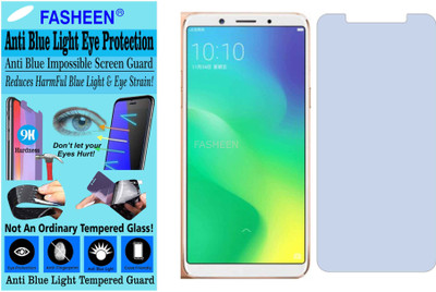 Fasheen Tempered Glass Guard for OPPO A79 (Impossible UV AntiBlue Light)(Pack of 1)