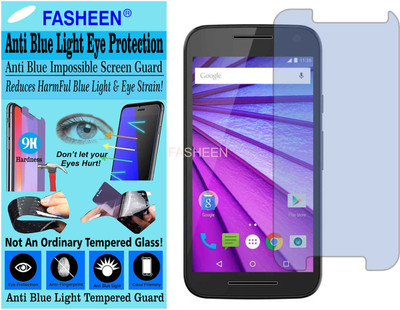 Fasheen Tempered Glass Guard for MOTOROLA MOTO G3 (Impossible UV AntiBlue Light)(Pack of 1)