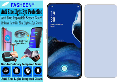 Fasheen Tempered Glass Guard for OPPO RENO 2Z (Impossible UV AntiBlue Light)(Pack of 1)