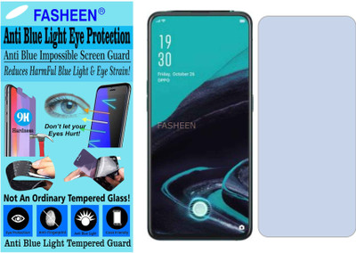 Fasheen Tempered Glass Guard for OPPO CPH 1945 (RENO2 Z) (Impossible UV AntiBlue Light)(Pack of 1)