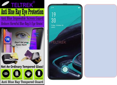 TELTREK Tempered Glass Guard for OPPO CPH 1989 (RENO2 F) (Impossible UV AntiBlue Light)(Pack of 1)