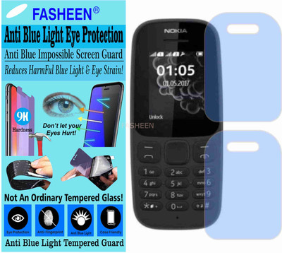 Fasheen Tempered Glass Guard for NOKIA TA-1010/105 (Impossible UV AntiBlue Light)(Pack of 1)